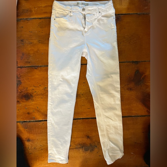 Topshop Denim - TopShop Moto Jamie white jean